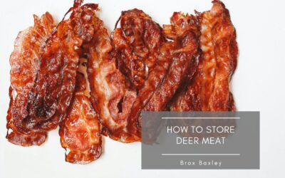 How to Store Deer Meat