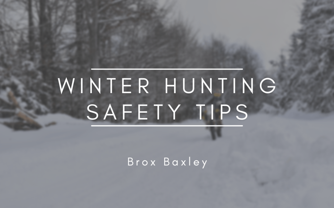 Winter Hunting Safety Tips